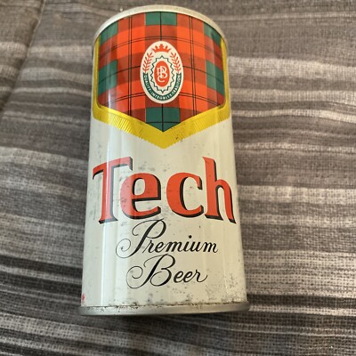 12oz Tech Premium Beer Can - Steel Pull Tab. Pittsburgh brewing co