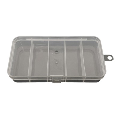 5pcs/Box Luya Bait Box Transparent Fishing Gear Box Fishing Lure Tool Box 22g