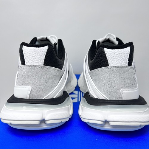 BALENCIAGA BALENCIAGA X ADIDAS TRACK FORUM SNEAKERS SIZE 45 EU / 12 US WHITE BLACK