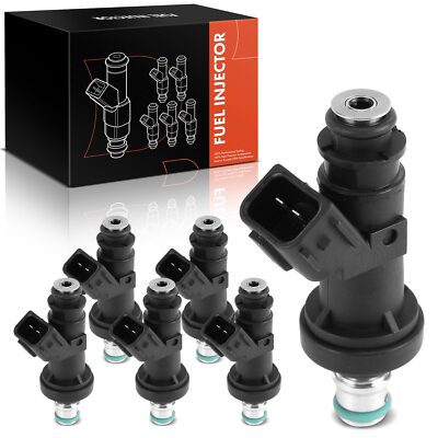 6pcs Fuel Injectors for Acura TL 2000-2003 CL MDX Honda Odyssey 2002-2004 Pilot