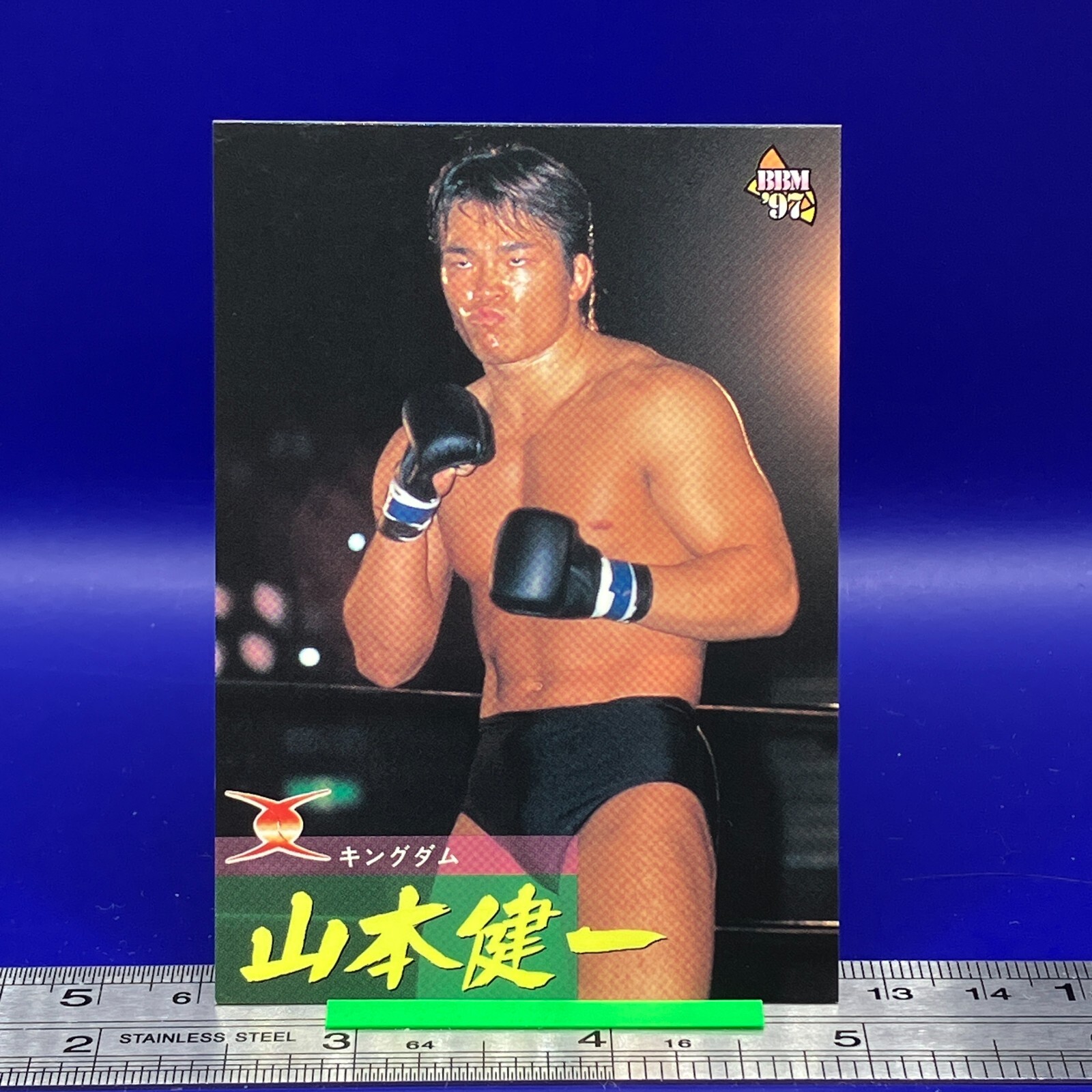 Kenichi Yamamoto BBM Pro Wrestling Card TCG Vintage Japanese