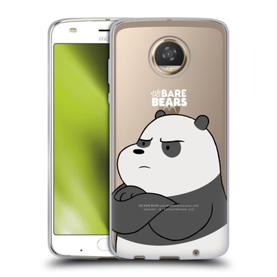 OFFICIAL WE BARE BEARS CHARACTER ART SOFT GEL CASE FOR MOTOROLA PHONES