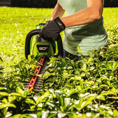 Greenworks - 80-Volt 26-Inch Cordless Brushless Hedge Trimmer (1 x 2.0Ah Batt...