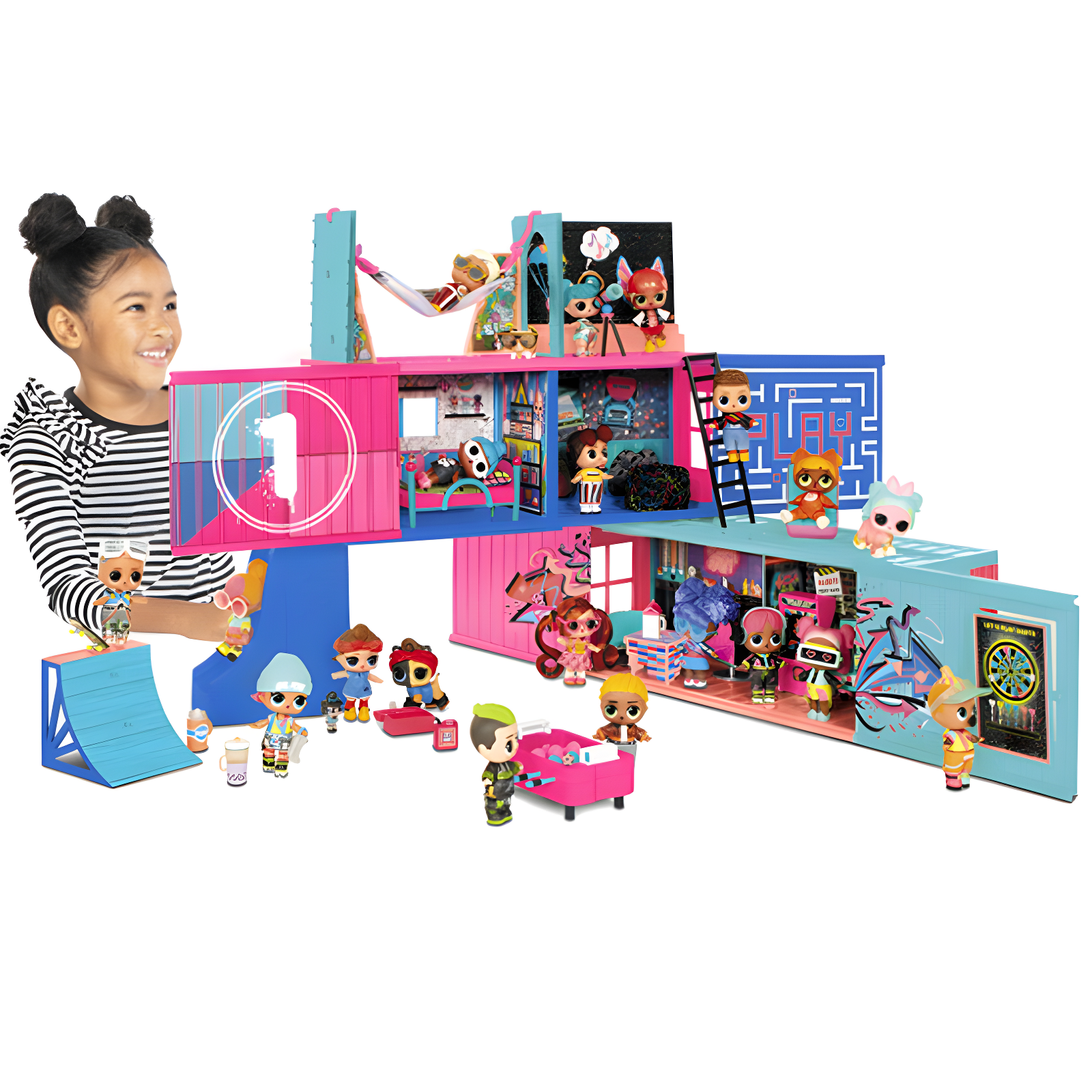 Lol best sale doll playset