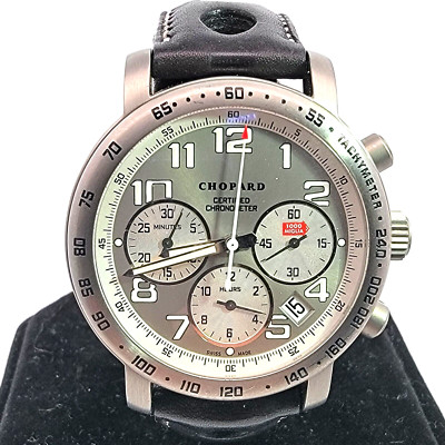 CHOPARD Mille Miglia 8915 Titanium Chronograph Racing Silver Limited # 189/1000