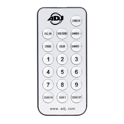 ADJ American DJ UC-IR Wireless Remote Control w/ IR Adaptor