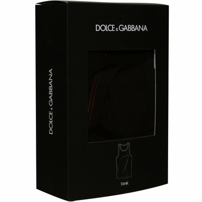 DOLCE & GABBANA DOLCE & GABBANA SPORT PIMA BAUMWOLLE STRETCH HERREN GYM WESTE, SCHWARZ