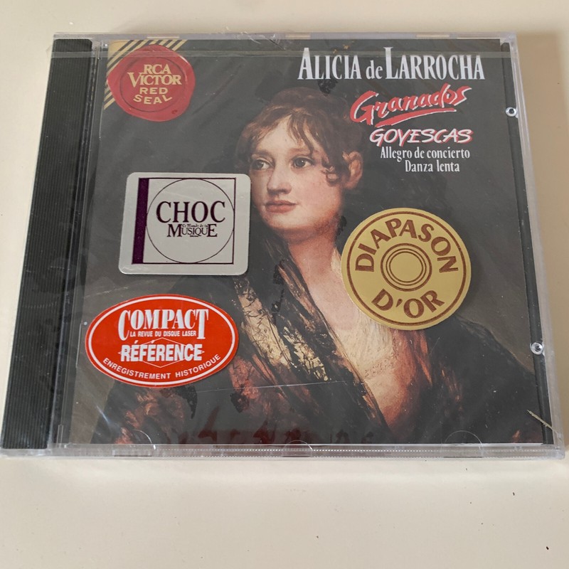 Alicia De Larrocha - Granados â Goyescas - Allegro/ Cd, Neuf Sous Blister