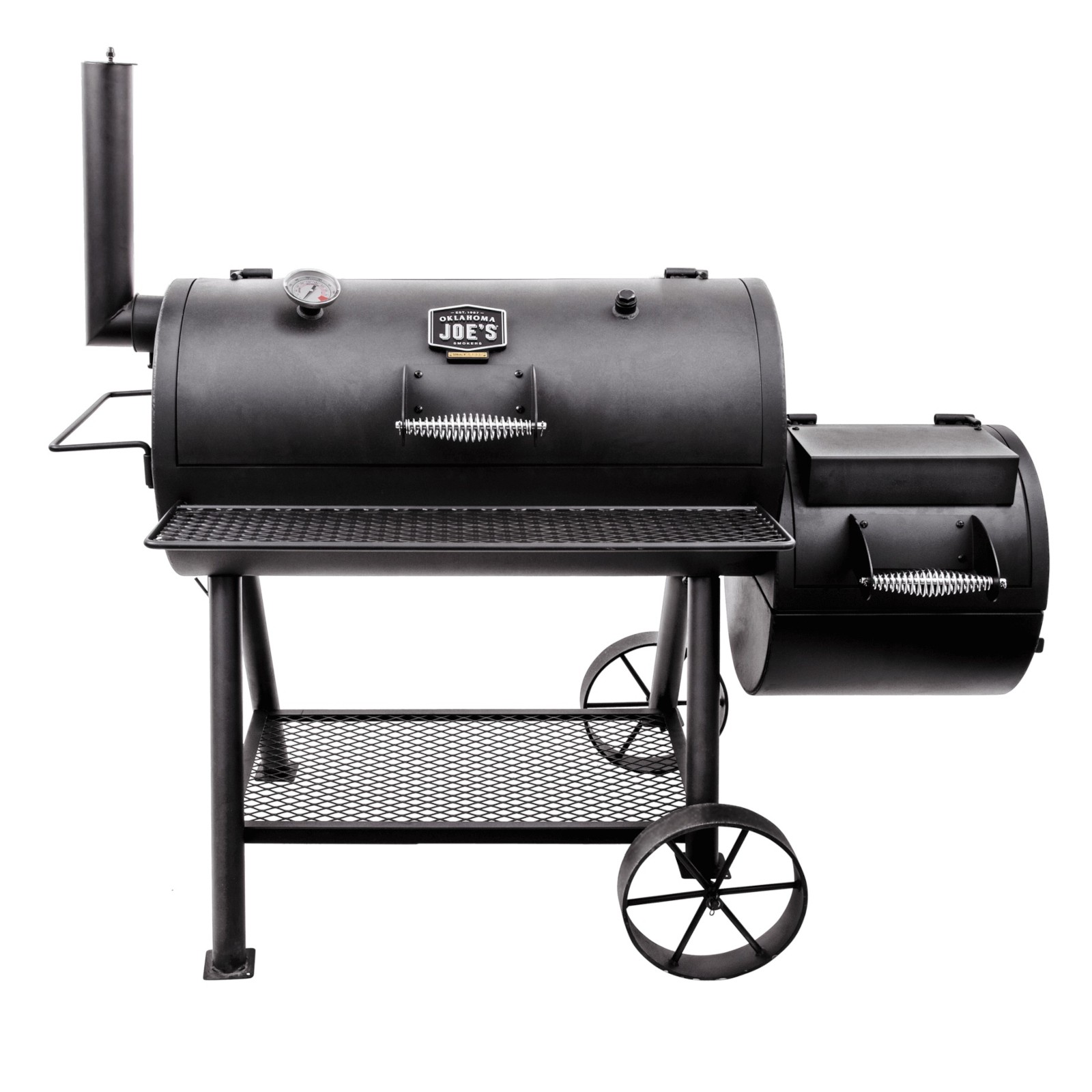 CHAR-BROIL OKLAHOMA JOE’S® HIGHLAND SMOKER Holzkohlegrill Barbecue Grill schwarz - Bild 2 von 12