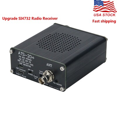 0.96''OLED display ATS-20+ DSP SDR Receiver FM AM (MW & SW) and SSB (LSB & USB)