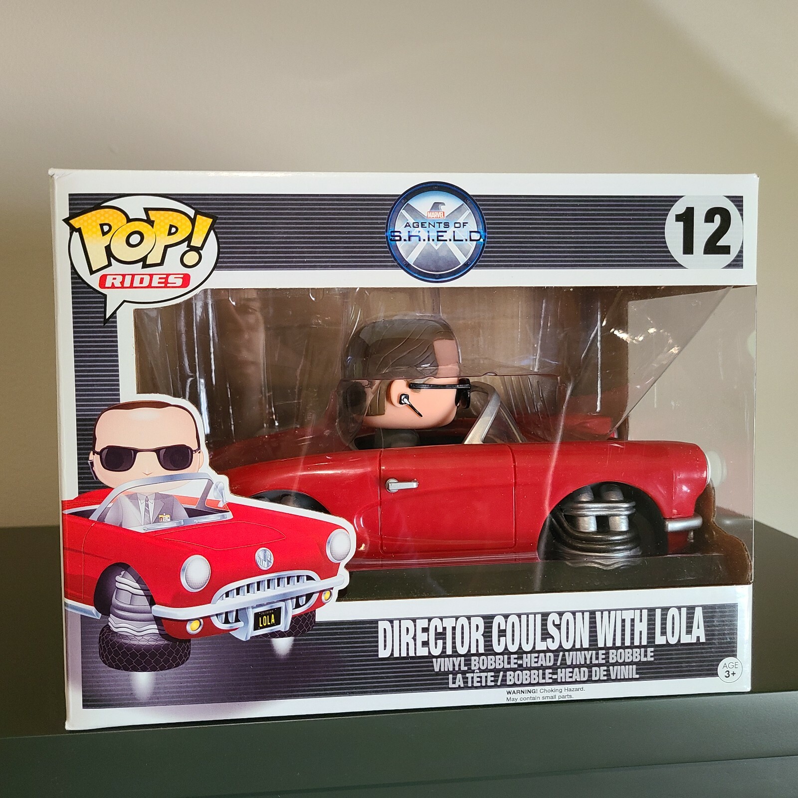 Funko Pop! Director Phil Coulson With Lola #12 | eBay