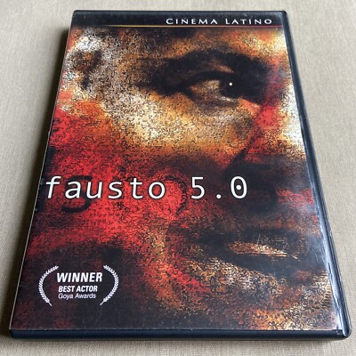 Fausto 5.0 (Faust 3) (DVD 2001 Cinema Latino) Erotic Thriller Miguel Angel Sola