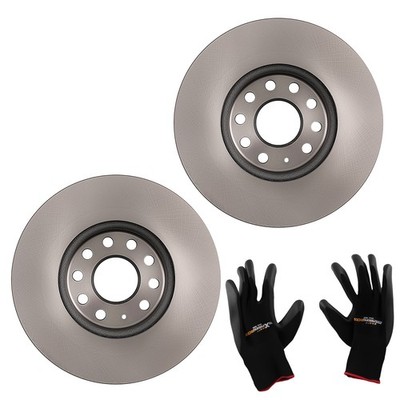 Front Brake Discs Left Right for Audi A3 Sportback 2012-2023 JZW615301J 49.7mm