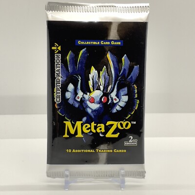Metazoo Games Cryptid Nation 2nd Edition Trading Card Game Booster Pack Sealed