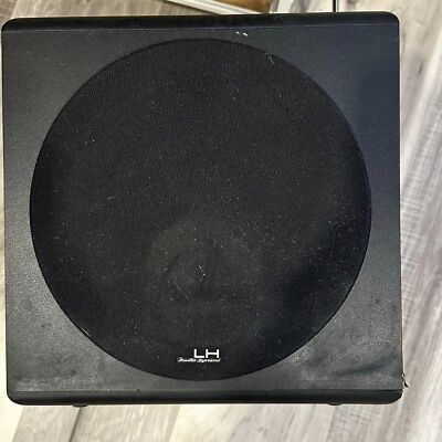 KLH Audio System BASSBITE V Powered SUBWOOFER 40W Speaker Black Tested-Working