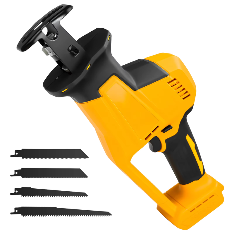 Brushless Electric Reciprocating Saw 3100SPM Cordless Saber Saw Wood Metal Pipe