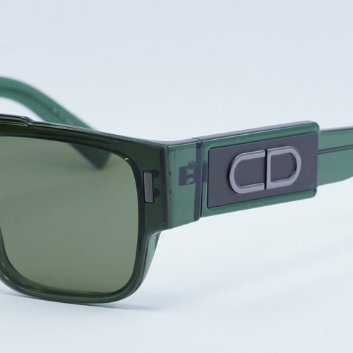 Pre-owned Dior Cd M1i 55c0 Translucent Green/green 00-2-140 Sunglasses Authentic