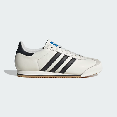 Adidas Herren Kick K74 Schuhe IN Core Wei und Schwarz Turnschuhe