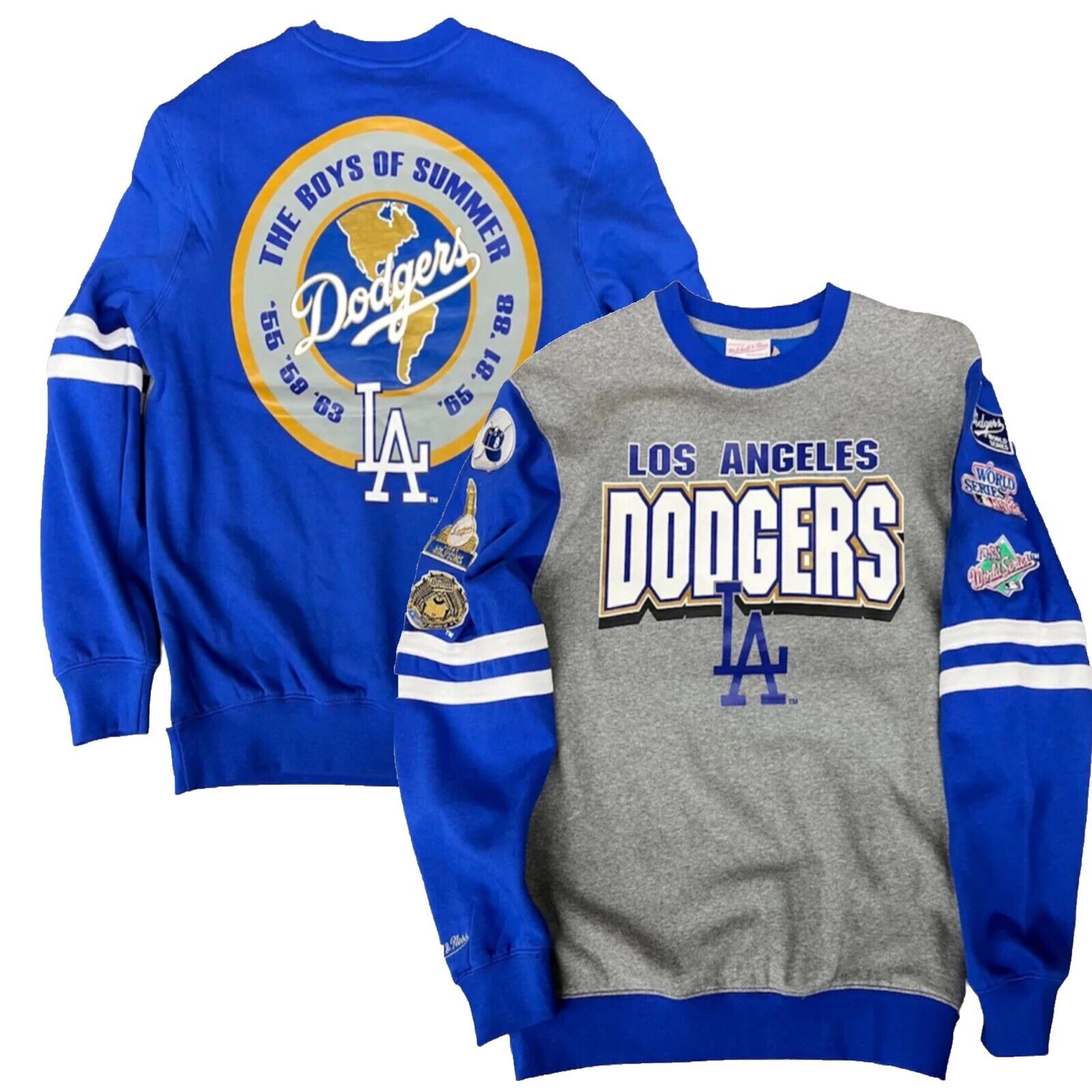 NWT - MLB LOS ANGELES DODGERS Mens Mitchell & Ness Crewneck NWT - MLB LOS ANGELES DODGERS Mens Mitchell & Ness Crewneck