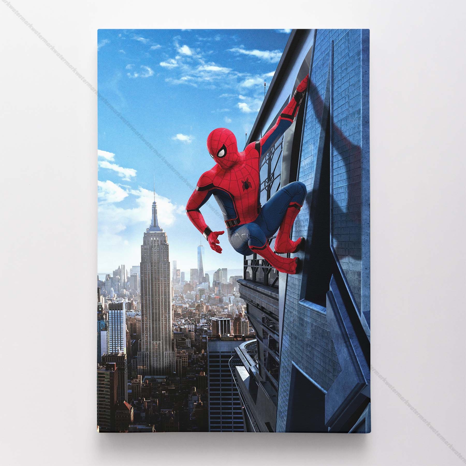 Spider-Man Poster Canvas Avengers Spiderman Spider Man Movie Marvel Print #5535