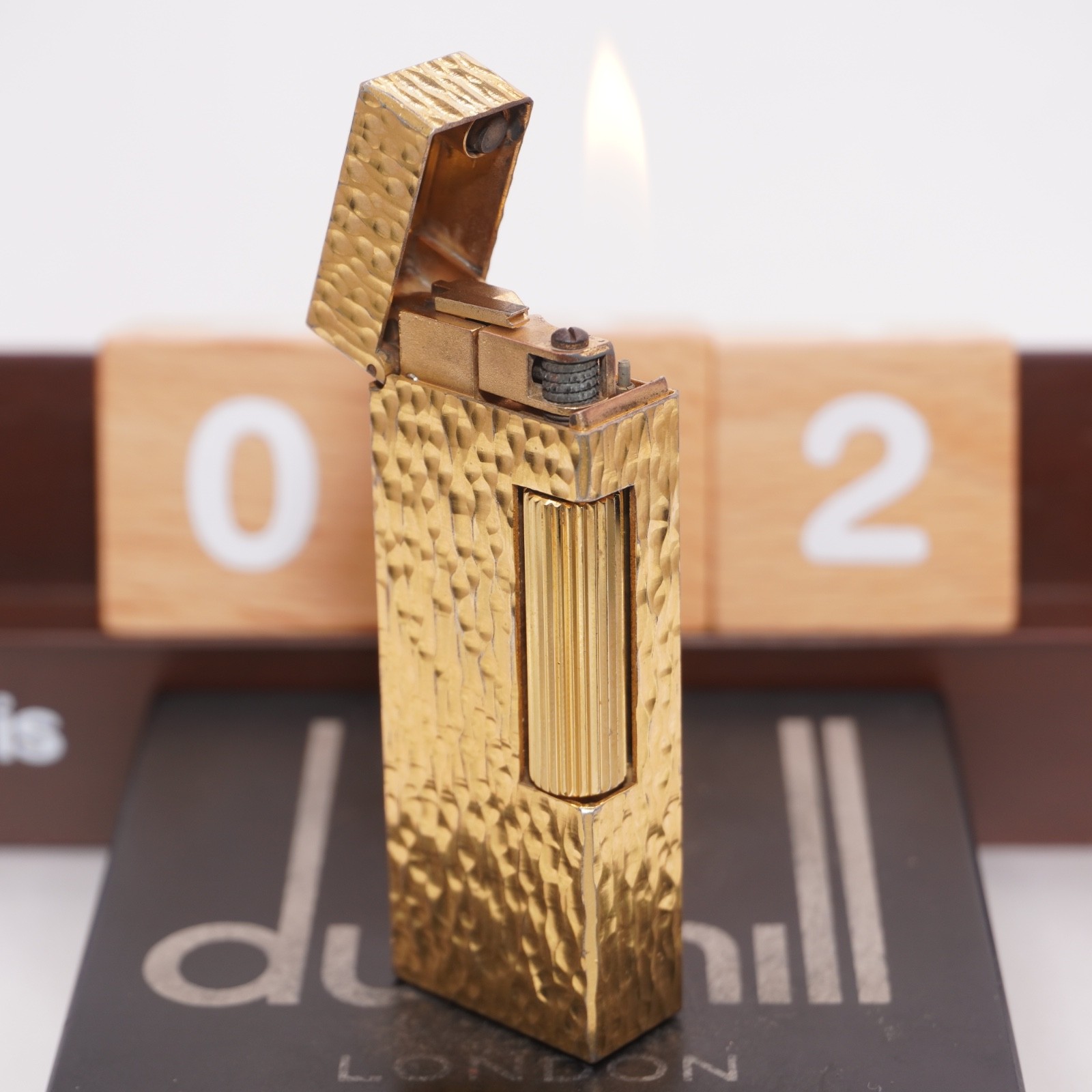 dunhill ゴールドトーン アンティーク雑貨 dunhill ゴールドトーン アンティーク雑貨 Rare Vintage Dunhill
