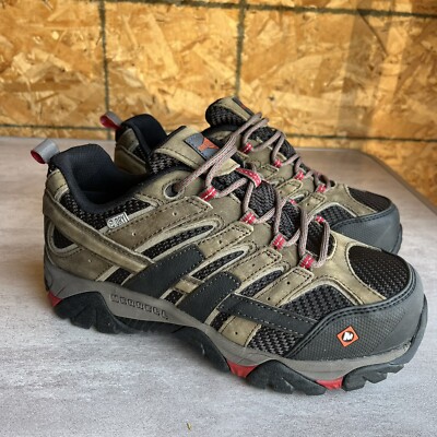 Merrell Womens Moab 2 Vent Waterproof SR Work & Composite Toe Shoes Sz 8 Medium