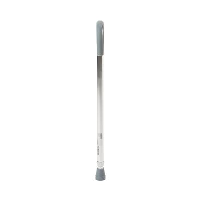 McKesson Chrome Aluminum Round Handle Cane 29.75 to 38.75" Height