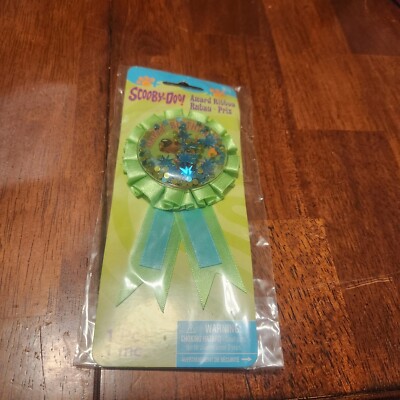 Scooby Doo Design Ware Birthday Award Ribbon New Unsued