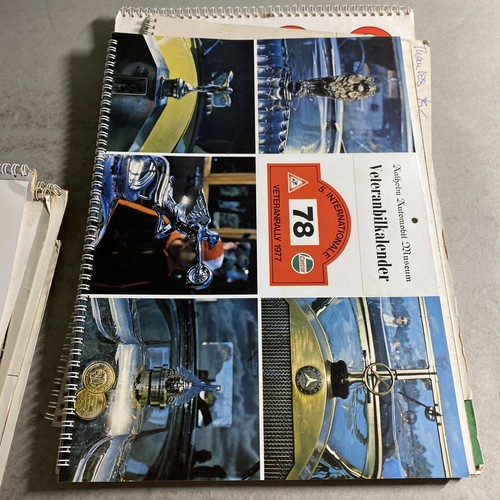 Automotive History: Raben Car Collection - Lot of 12 Calendars (SIGNED) / MOB