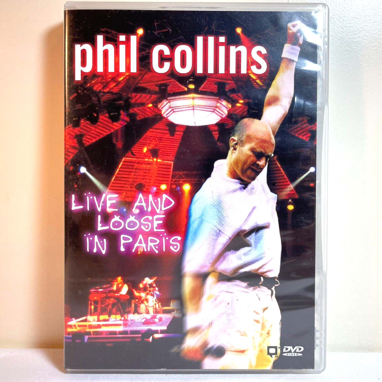 ミュージック phil collins LIVE AND LOOSE IN PARIS DVD Phil Collins – Live And Loose In Paris – Laserdisc (12