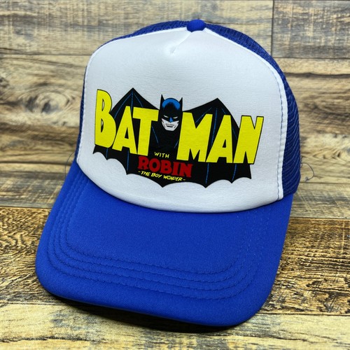 Blue Snapback 1960s Logo Comic Book Ball Cap