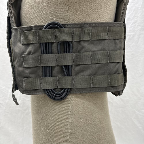 London Bridge LBX-0300-M MAS Grey Medium Modular Plate Carrier Underway