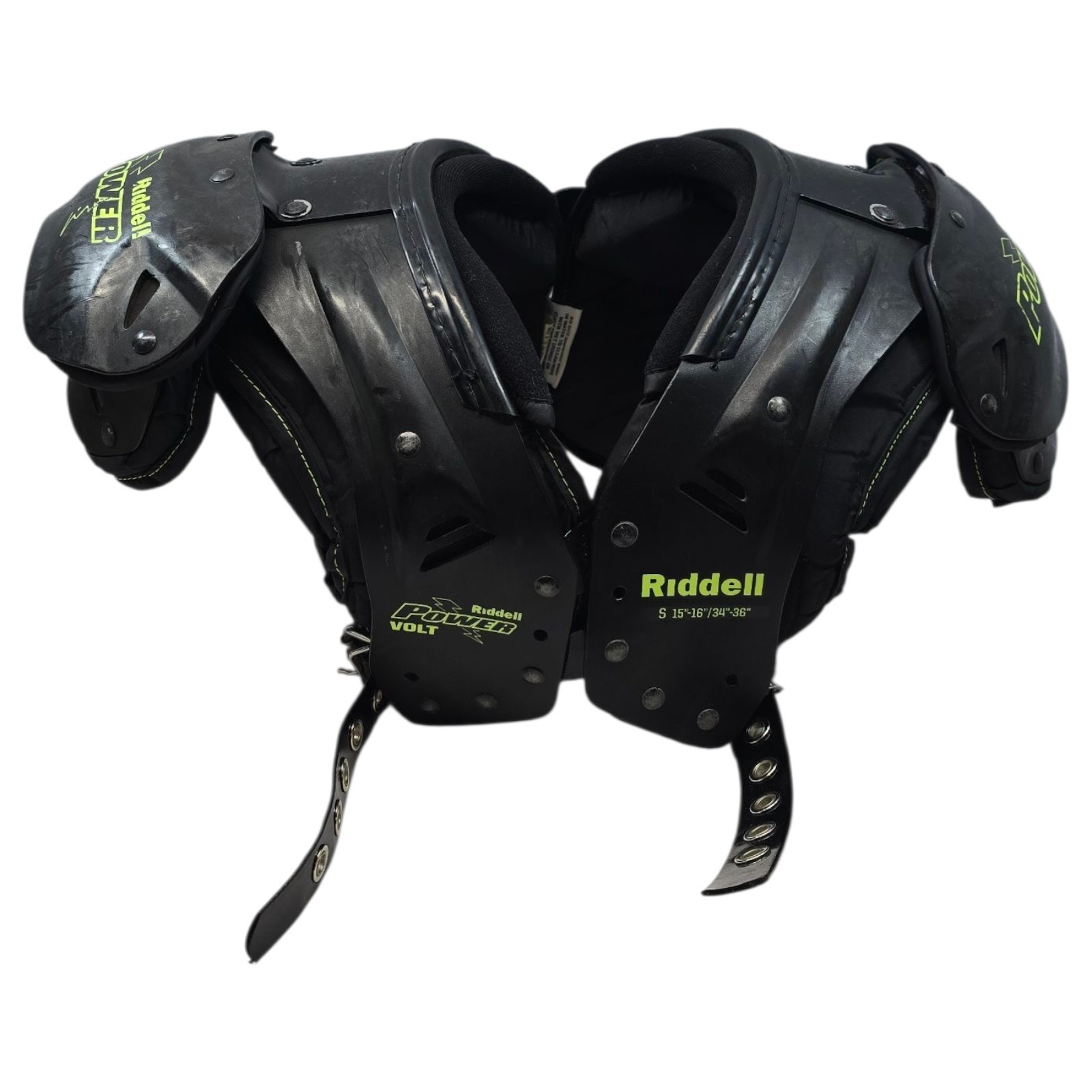 Riddell Power Volt Shoulder Pads S 15''- 16'' / 34''- 36