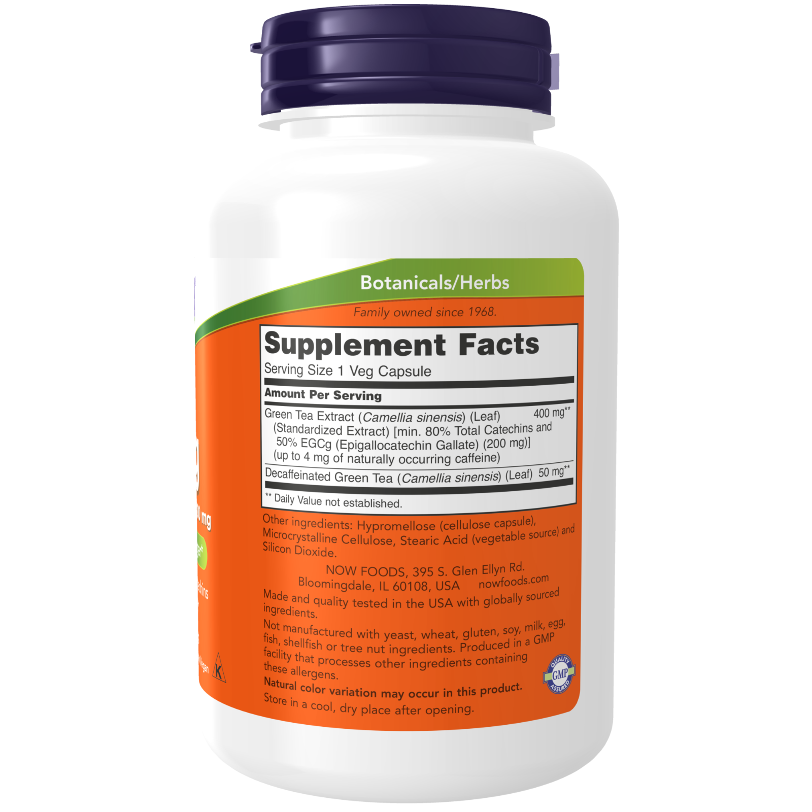Now EGCg Green Tea 180 capsules