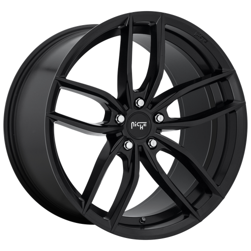 17x8 Niche M203 VOSSO MATTE BLACK Wheel 5x4.5 (40mm)