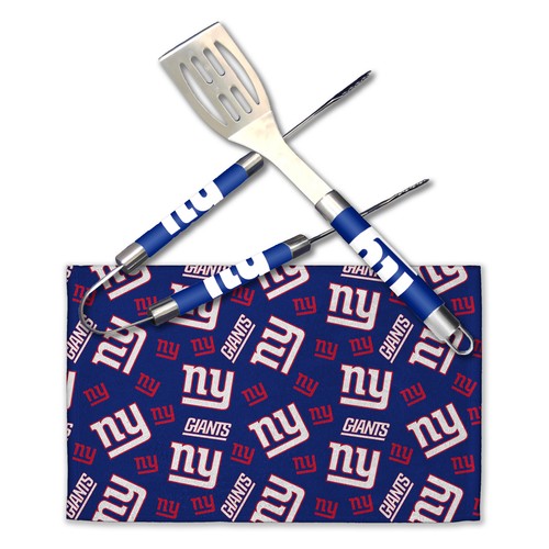 Набор из 3 предметов для гриля с принтом Northwest NFL New York Giants Scatter для барбекю