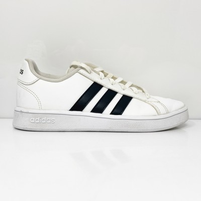 Adidas Boys Grand Court EF0103 Белая повседневная обувь Кроссовки Размер 2.5