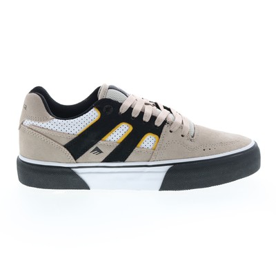 

Emerica Tilt G6 Vulc 6101000138259 Мужские Бежевые Замшевые Скейт Кроссовки Обувь 5.5, Бежевый, Emerica Tilt G6 Vulc