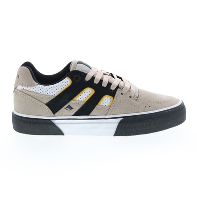 Emerica Tilt G6 Vulc 6101000138259 Мужские Бежевые Замшевые Скейт Кроссовки Обувь 5.5