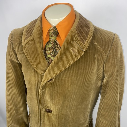 ✅90s vintage papas china corduroy jacket Vintage 90s Cableas Womens Large Corduroy Chino Button Front