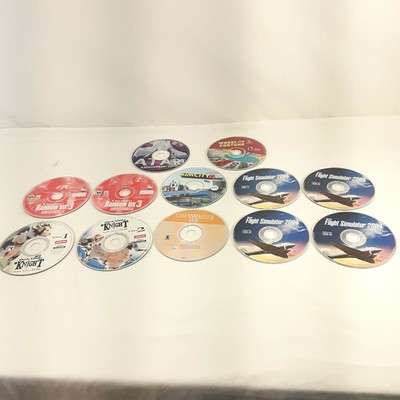 Lot of 7 PC computer games DISC ONLY - Various Games And Conditions