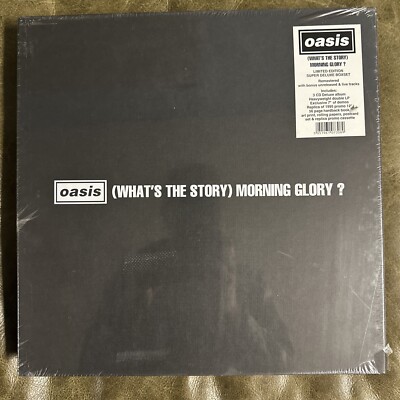 Oasis (Whats the Story) Morning Glory Super Deluxe Box Set 3CD, 2 LP, 1 7 , 12 
