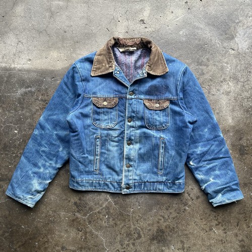 ジャケット・アウター 1970s British Prisoner JKT Brown Denim 1970's British Brown Denim Prisoner Jacket Dead