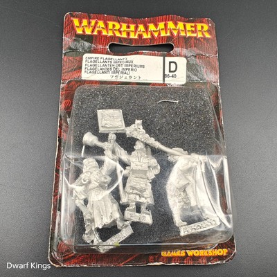 Warhammer Empire Flagellants Old World Fantasy Vintage Metal Sealed 2000 A