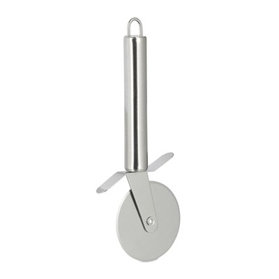 pizzasnijder edelstaal - pizzaroller - scherp - deegsnijder - pizzames zilver