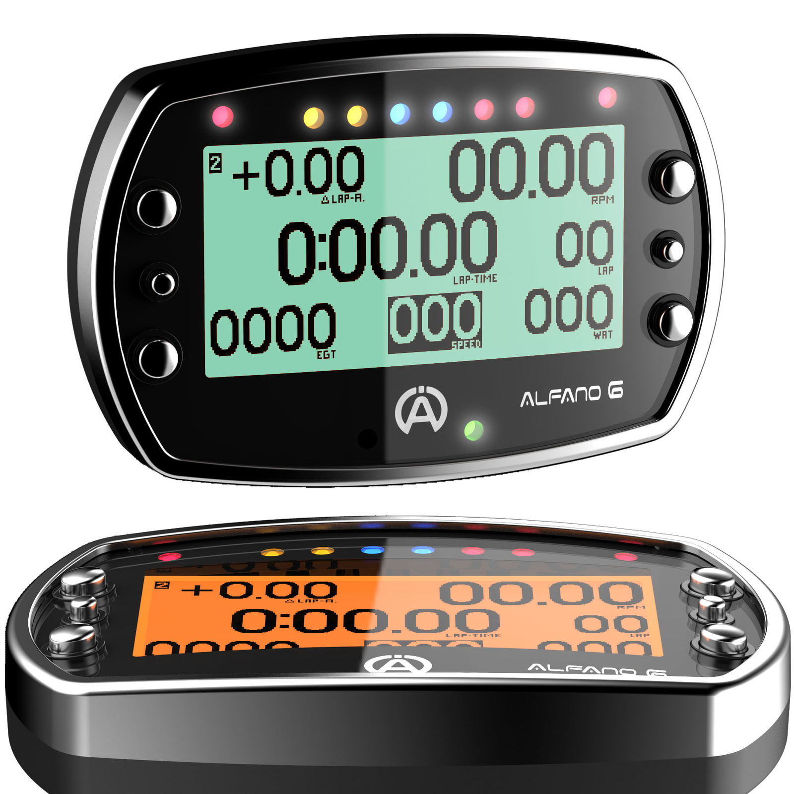 Go Kart Alfano 6 GPS Data Logger Lap Timer Base Kit RPM Lead & Charger