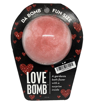 Bath Bomb Fizzer White Gardenia Surprise Inside 3.4 oz Love New Fizzers