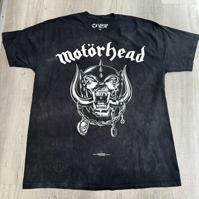 Liquid Blue 2010 Motorhead Rock Band Promo Tour T-Shirt Size XL tie dye