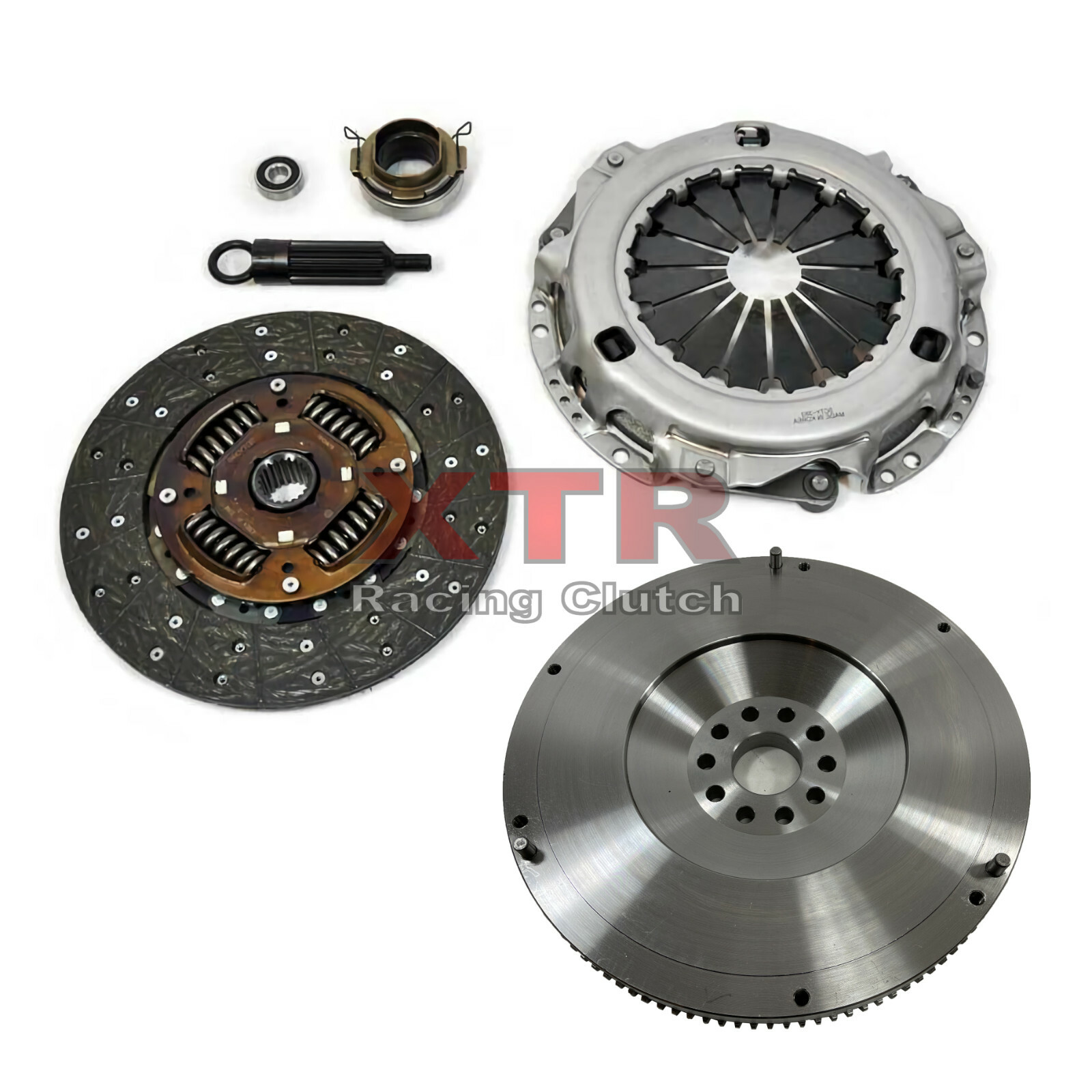 XTR HD CLUTCH SET +CHROMOLY FLYWHEEL for TOYOTA 2005-2018 TACOMA 2.7L 2WD 4WD I4