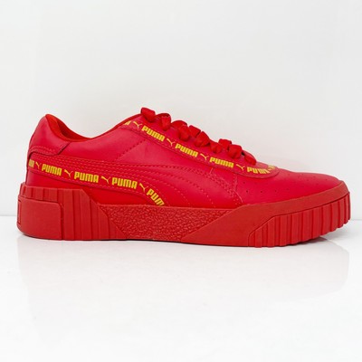 

Кроссовки Puma Boys Cali Taping 373066-04 Красная Повседневная Обувь Размер 5C, Красный, Cali Taping